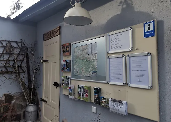 Apartmán Pauls Hexenhaus Hexe Mit Fahrrad Garage Und Innenhof Fuer Motorraeder Thale